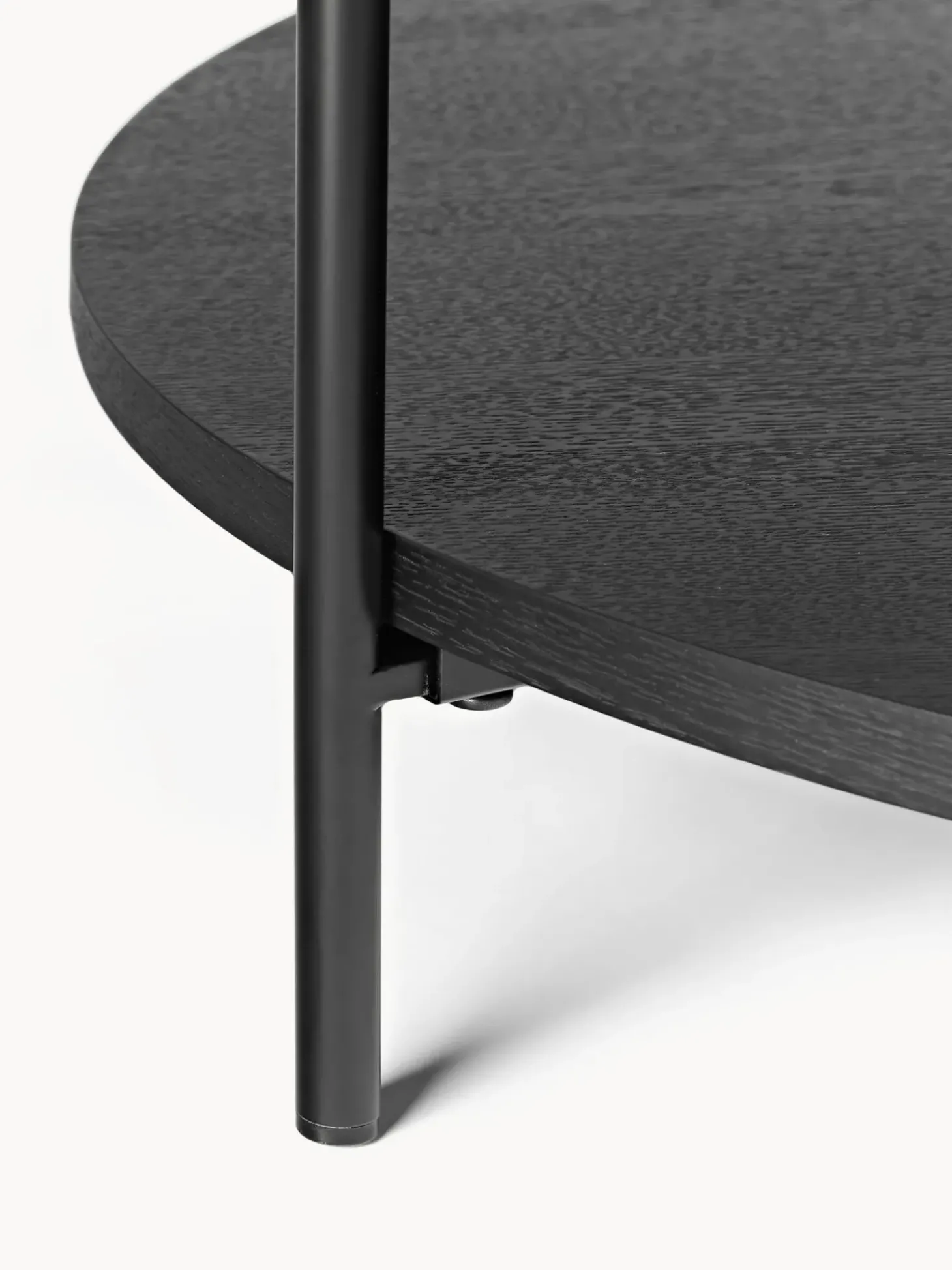 Mesa De Centro Redonda De Madera Renee