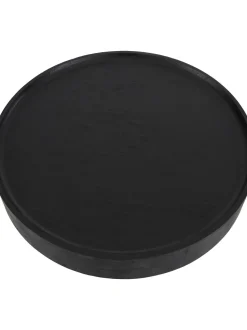 Mesa De Centro Redonda De Madera De Mango Benno