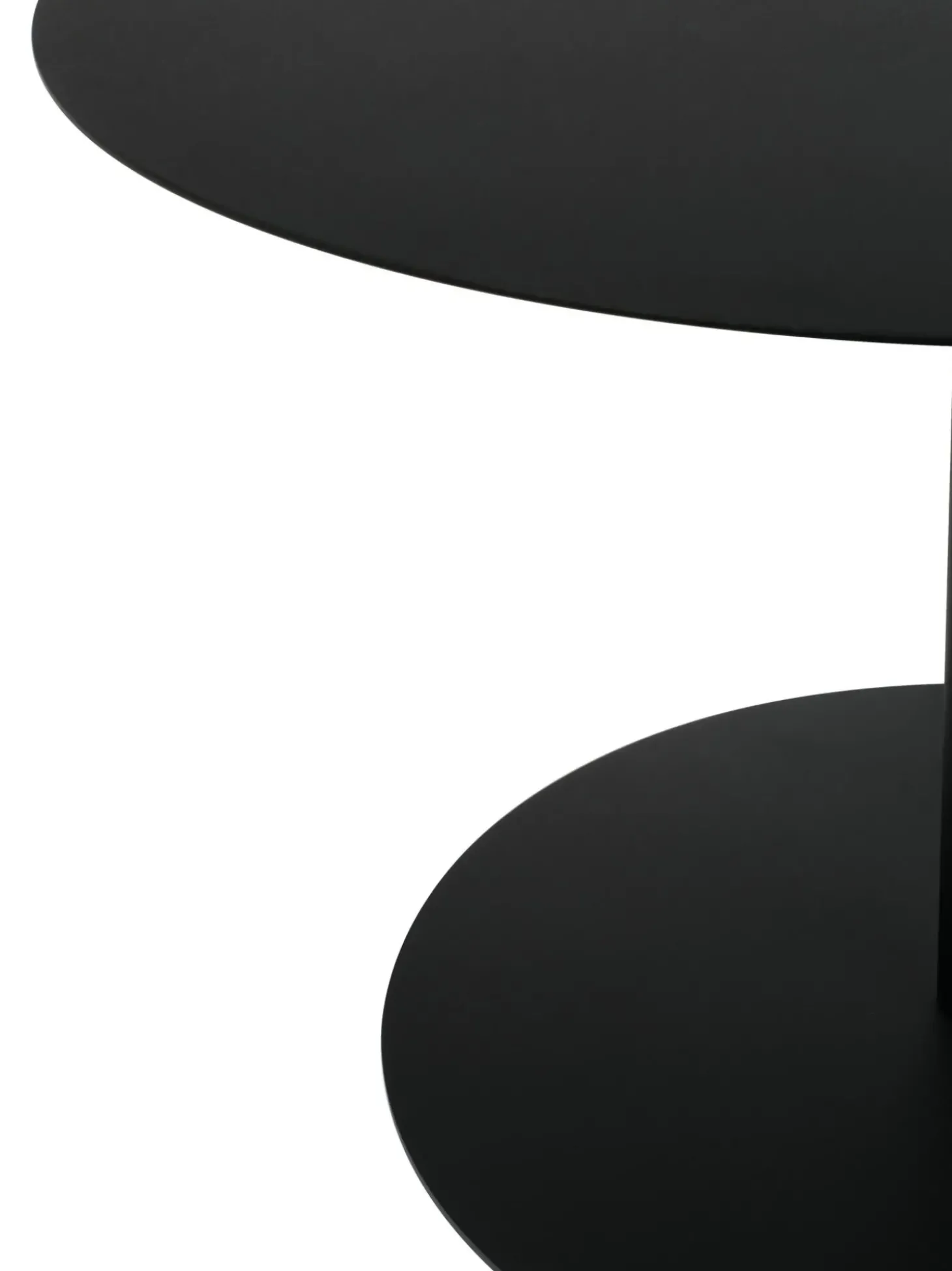 Mesa De Centro Redonda De Metal Snow