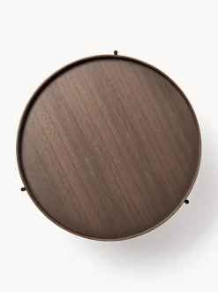 Mesa De Centro Redonda De Madera Renee