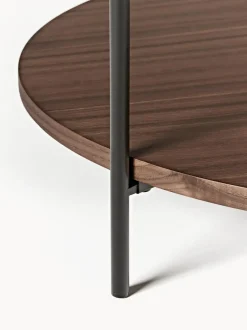 Mesa De Centro Redonda De Madera Renee