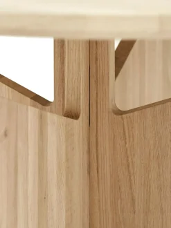 Mesa De Centro Redonda De Roble Future