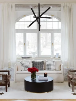 Mesa De Centro Redonda Grande Clarice