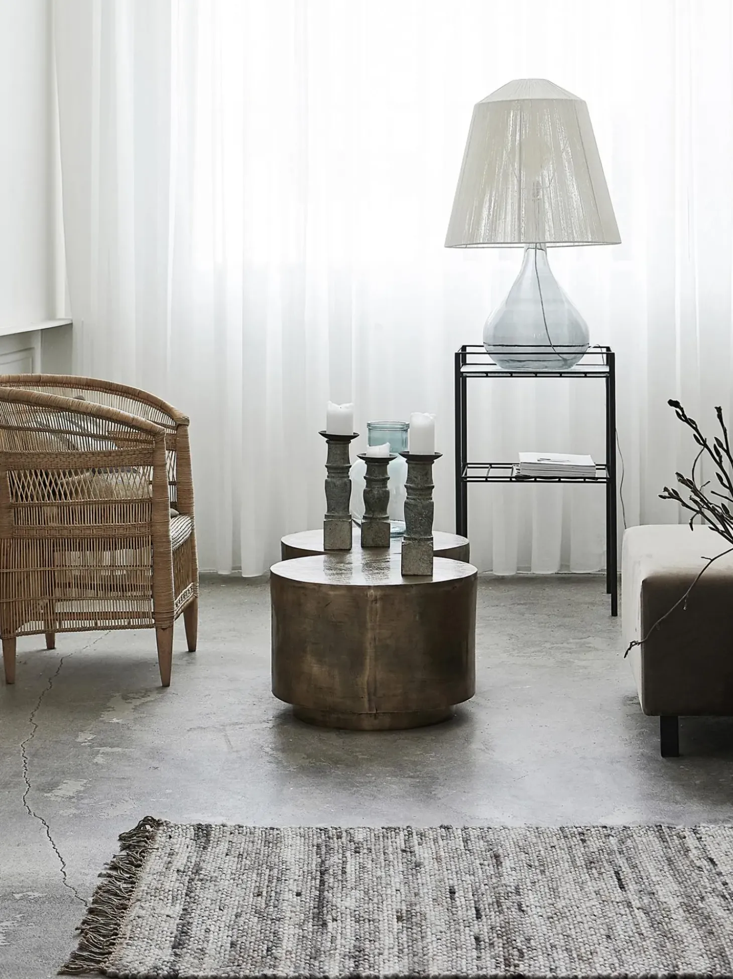 Mesa De Centro Redonda Rota