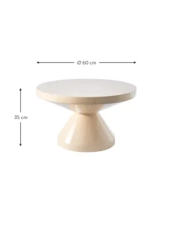 Mesa De Centro Redonda Zig Zag