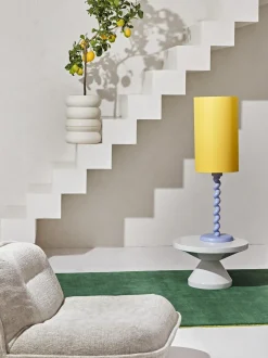 Mesa De Centro Redonda Zig Zag