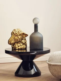 Mesa De Centro Redonda Zig Zag