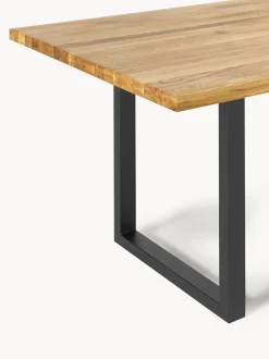 Mesa De Comedor De Madera De Roble Oliver, Diferentes Tamanos