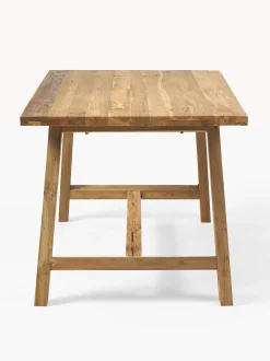 Mesa De Comedor De Madera De Teca Lawas, Tamanos Diferentes