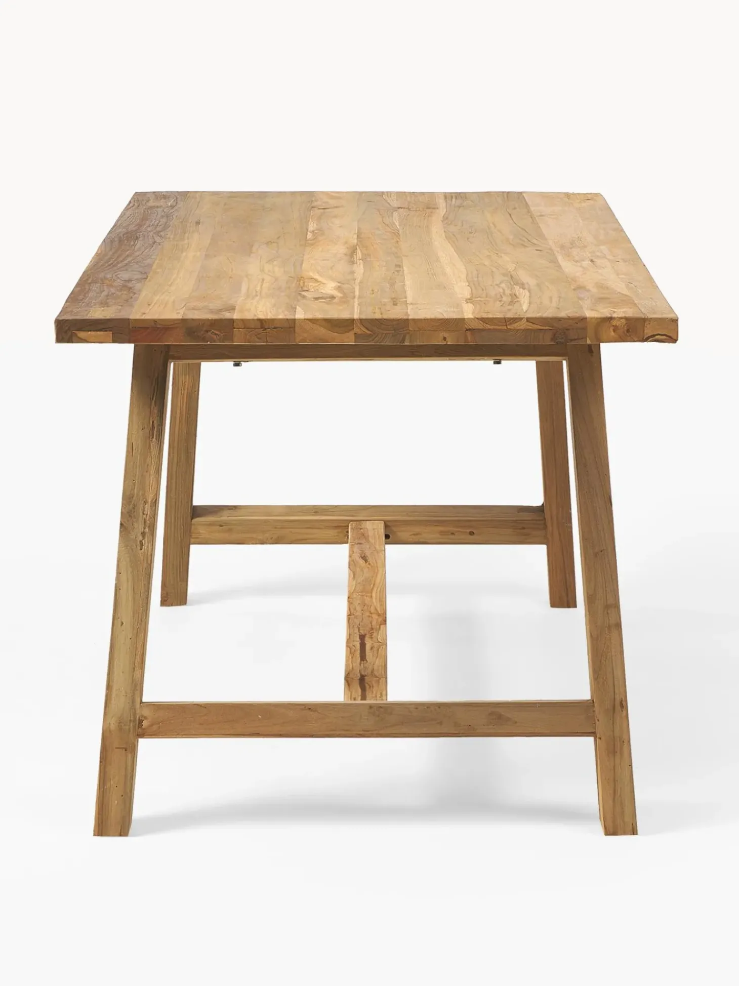 Mesa De Comedor De Madera De Teca Lawas, Tamanos Diferentes