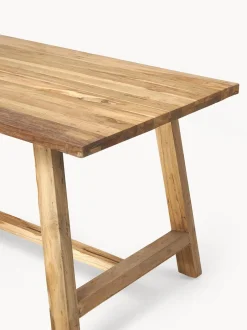 Mesa De Comedor De Madera De Teca Lawas, Tamanos Diferentes