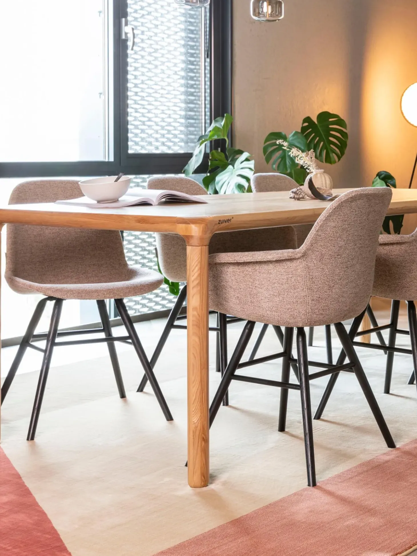 Mesa De Comedor De Madera De Fresno Storm, Tamanos Diferentes