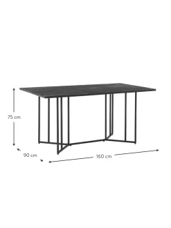 Mesa De Comedor De Madera De Mango Luca, Diferentes Tamanos