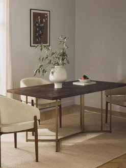 Mesa De Comedor De Madera De Mango Luca, Tamanos Diferentes