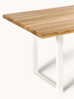 Mesa De Comedor De Madera De Roble Oliver, Diferentes Tamanos