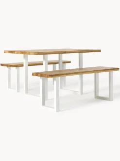 Mesa De Comedor De Madera De Roble Oliver, Diferentes Tamanos
