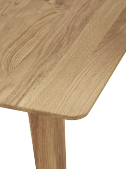 Mesa De Comedor De Madera De Roble Maciza Archie, Tamanos Diferentes