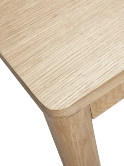 Mesa De Comedor De Roble Acorn, 140 X 80 Cm