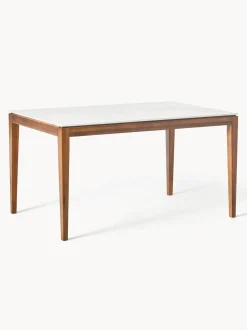 Mesa De Comedor En Look Marmol Jackson, Tamanos Diferentes