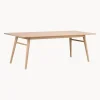 Mesa De Comedor Extensibe De Roble Nevis, 220-265 X 90 Cm