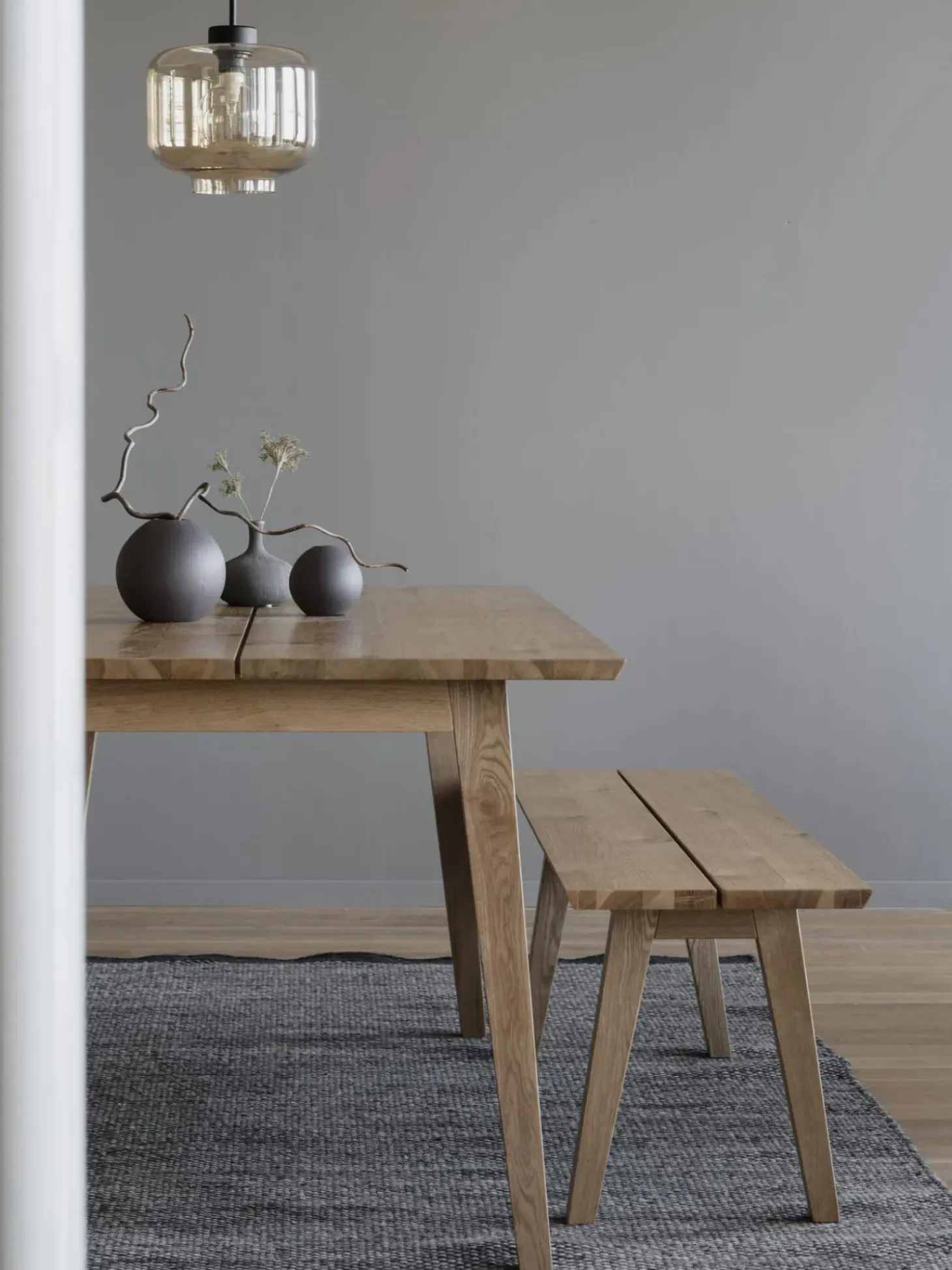 Mesa De Comedor Extensible De Madera Melfort, 180-280 X 90 Cm