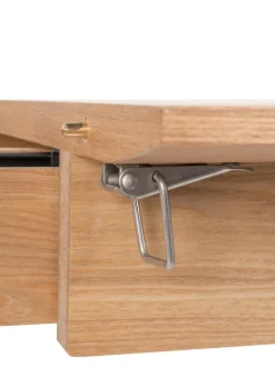 Mesa De Comedor Extensible De Madera De Fresno Glimps, 180- 240 X 90 Cm