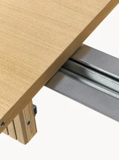 Mesa De Comedor Extensible De Madera De Roble Calary