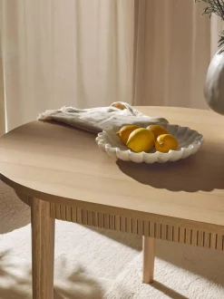 Mesa De Comedor Extensible De Madera De Roble Calary