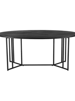 Mesa De Comedor Ovalada De Madera De Mango Luca, Tamanos Diferentes