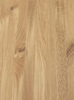 Mesa De Comedor Ovalada De Madera De Roble Maciza Archie, 200 X 100 Cm