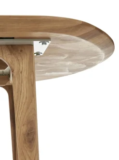 Mesa De Comedor Ovalada De Madera De Roble Maciza Archie, 200 X 100 Cm