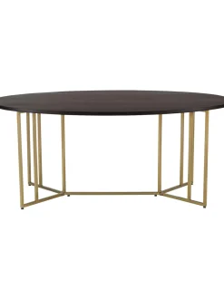 Mesa De Comedor Ovalada De Madera De Mango Luca, Tamanos Diferentes