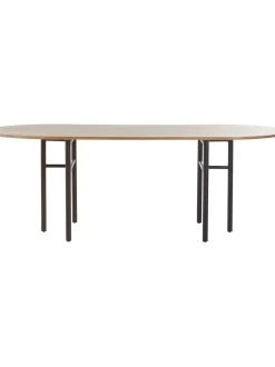Mesa De Comedor Ovalada De Madera De Roble Vejby, 210 X 95 Cm