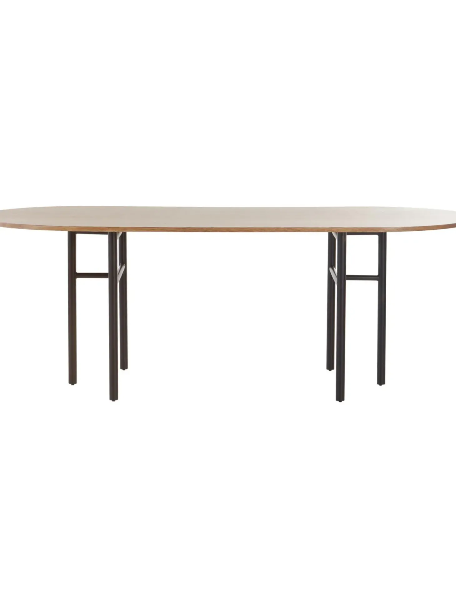 Mesa De Comedor Ovalada De Madera De Roble Vejby, 210 X 95 Cm