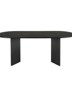 Mesa De Comedor Ovalada De Madera Toni, 200 X 90 Cm