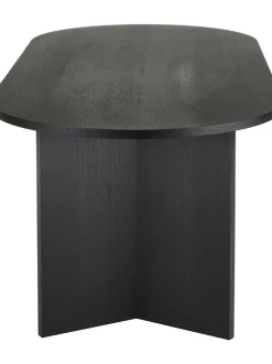 Mesa De Comedor Ovalada De Madera Toni, 200 X 90 Cm