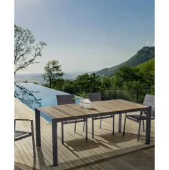 Mesa De Comedor Para Exterior Kubik, 198 X 100 Cm