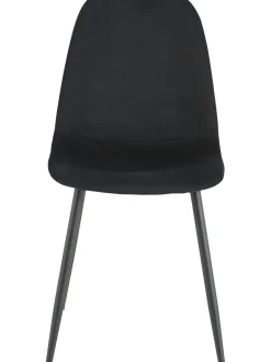 Mesa De Comedor Redonda Con Sillas De Terciopelo Gilda, O 110 Cm