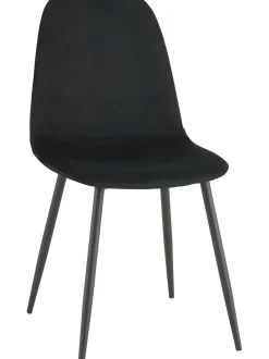 Mesa De Comedor Redonda Con Sillas De Terciopelo Gilda, O 110 Cm