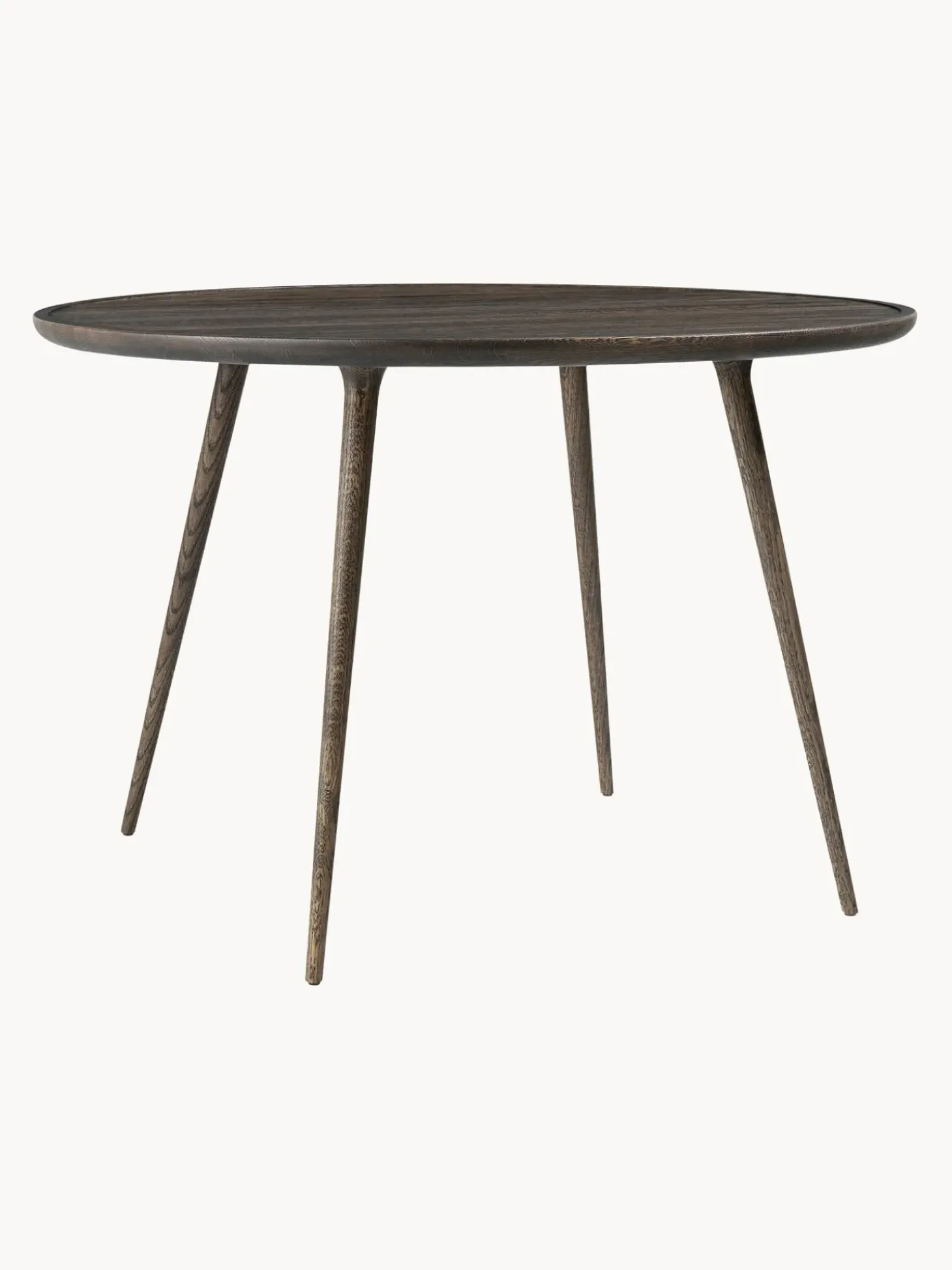 Mesa De Comedor Redonda De Madera De Roble Accent, Tamanos Diferentes