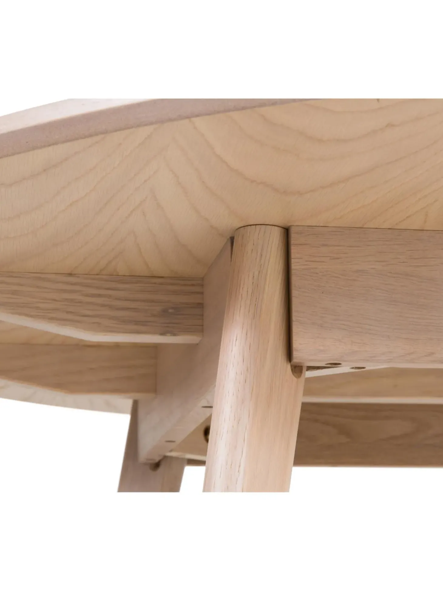 Mesa De Comedor Redonda De Roble Yumi, O 115 Cm