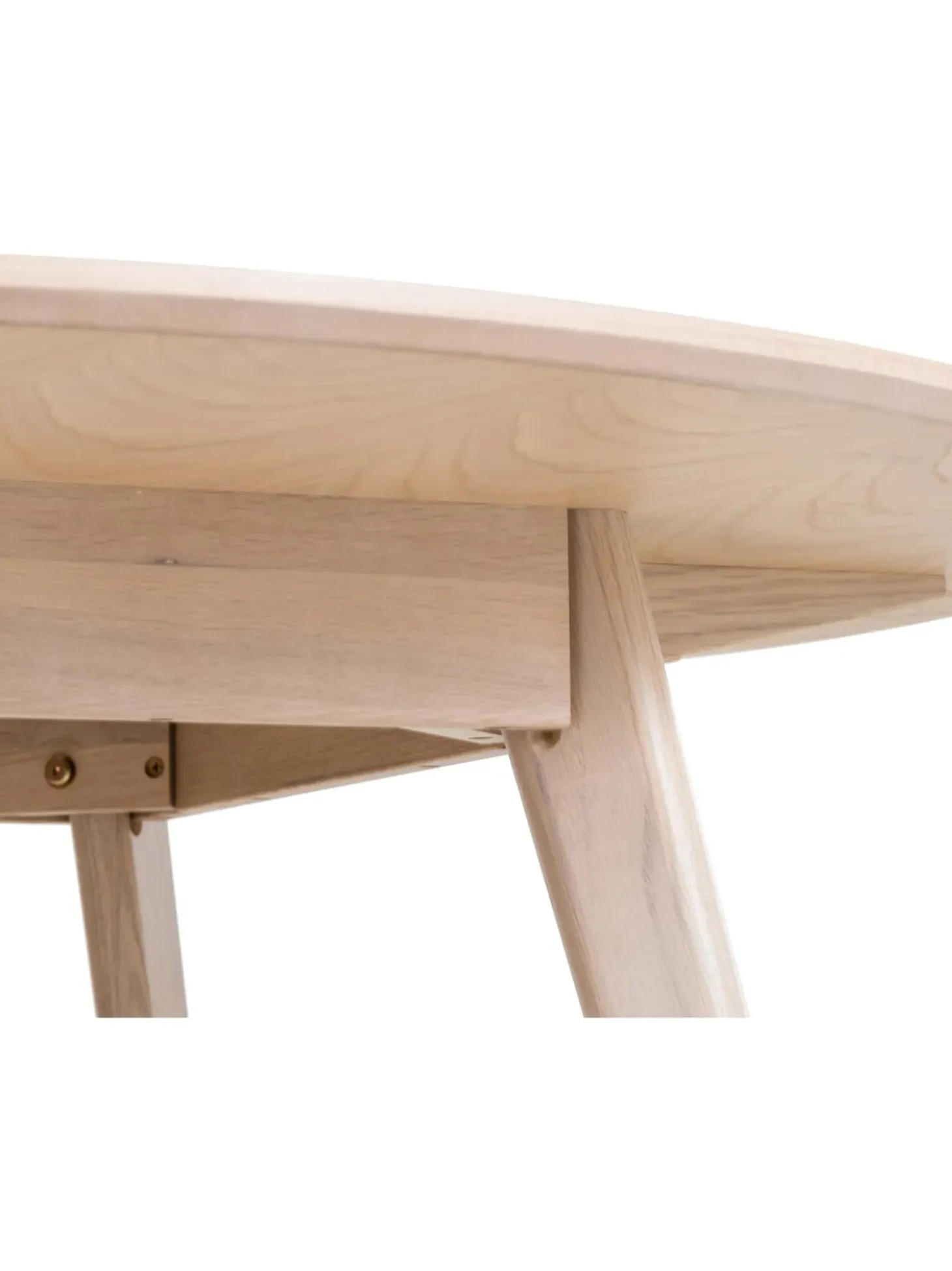 Mesa De Comedor Redonda De Roble Yumi, O 115 Cm