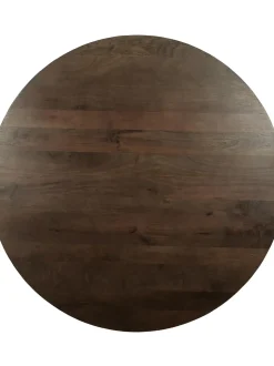 Mesa De Comedor Redonda De Madera De Mango Oscar