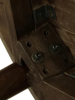 Mesa De Comedor Redonda De Madera De Mango Oscar