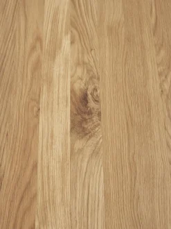 Mesa De Comedor Redonda De Madera De Roble Maciza Archie, O 110 Cm