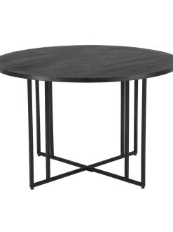 Mesa De Comedor Redonda De Madera De Mango Luca, Tamanos Diferentes