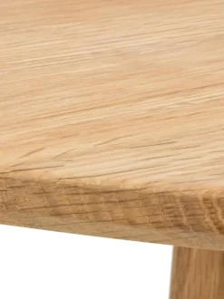 Mesa De Comedor Redonda De Roble Yumi, O 115 Cm