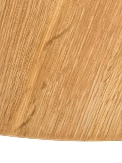 Mesa De Comedor Redonda De Roble Yumi, O 115 Cm