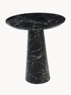 Mesa De Comedor Redonda En Aspecto Marmol Disc