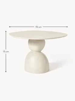 Mesa De Comedor Redonda Sahra, O 116 Cm